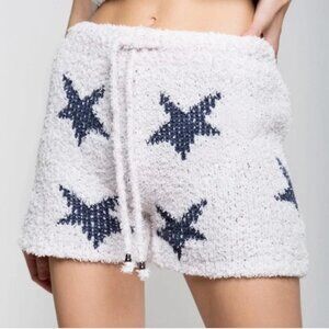 POL Fuzzy Star Lounge Shorts